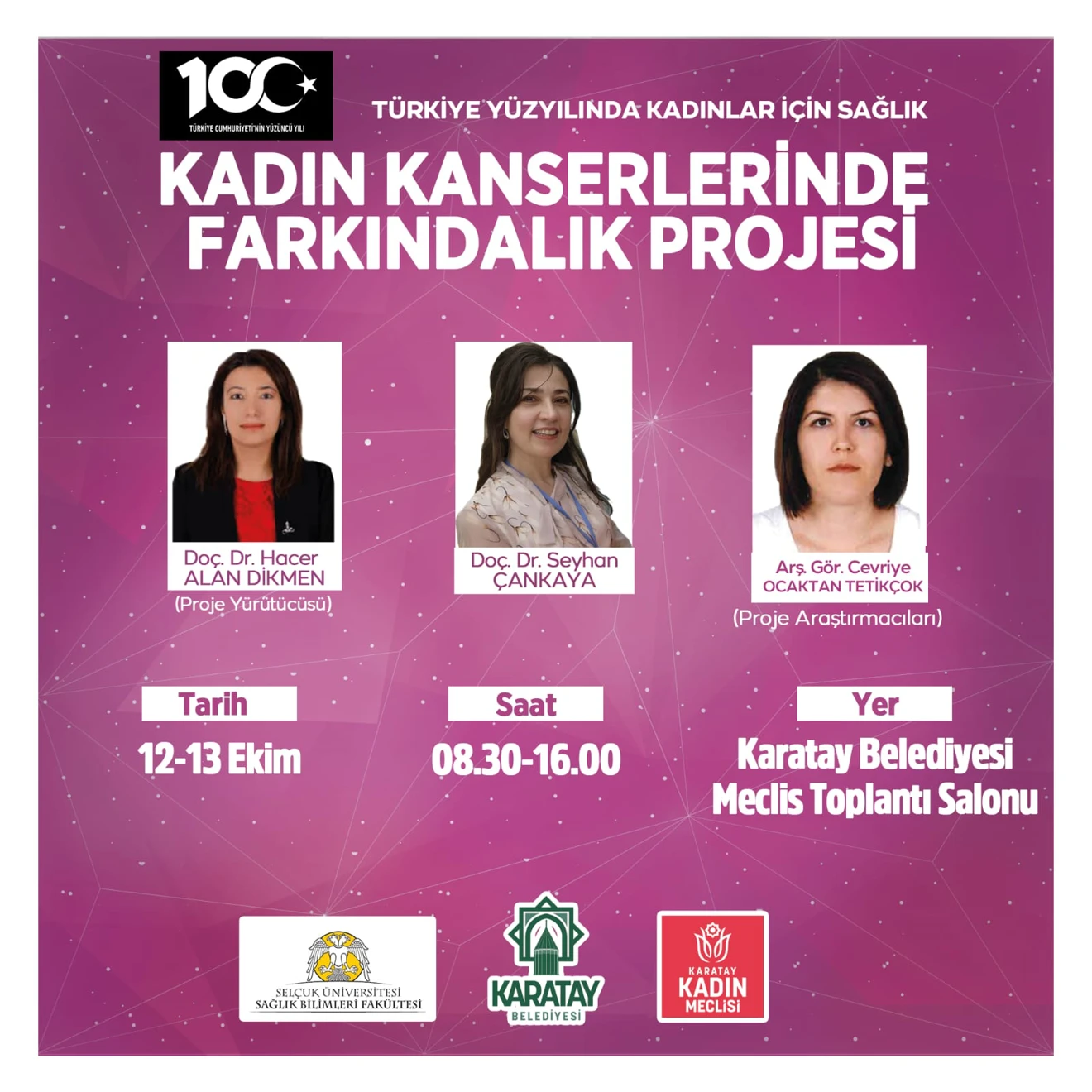 KADIN KANSERLERİNDE FARKINDALIK PROJESİ